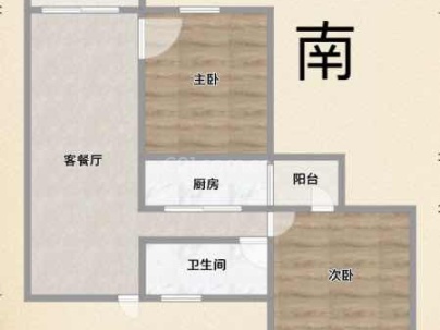瑶川华庭 2室 1厅 80平米
