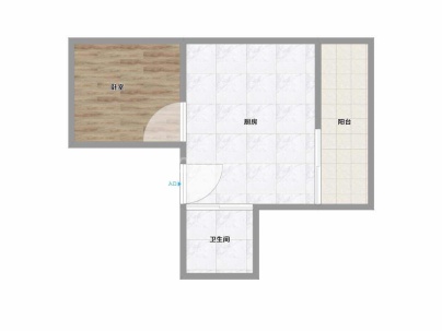 甲里家园二组团 1室 1厅 30平米