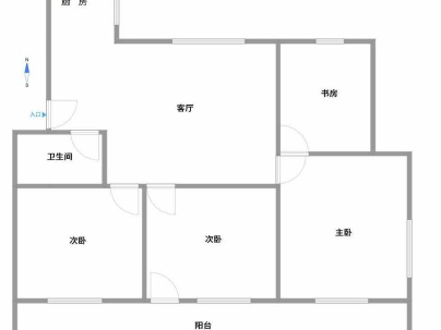 新桥头集新组团 3室 1厅 100平米