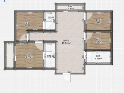 兴和家苑 4室 2厅 142平米