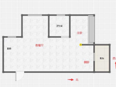 国鸿东海湾（国鸿蓝湾） 3室 2厅 89平米