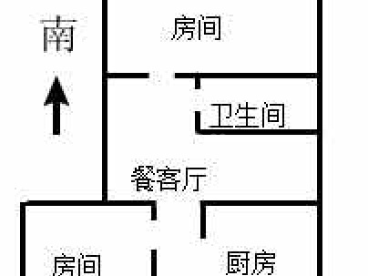 荷花大厦 2室 2厅 81.69平米