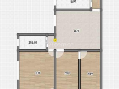 水心汇昌汇 3室 1厅 79.8平米