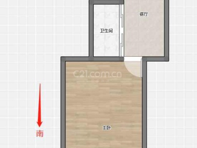 水心松组团 1室 1厅 37.6平米