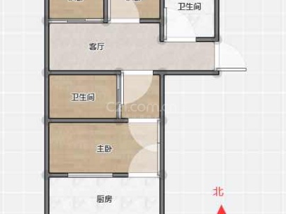 水心榆组团 2室 49平米