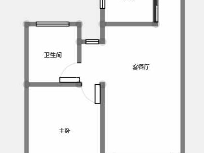 德政嘉园（德政安置房） 2室 1厅 60平米