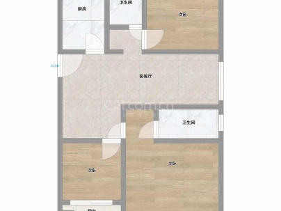 德政嘉园（德政安置房） 3室 2厅 127平米