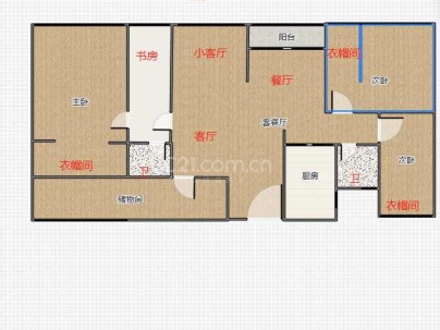 雍锦园 3室 2厅 144平米