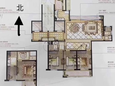 中梁滨江壹号 4室 2厅 168平米