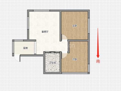 水心竹组团 2室 1厅 50平米