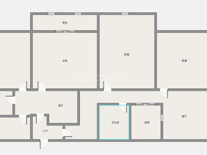 鸿悦园 4室 2厅 152平米