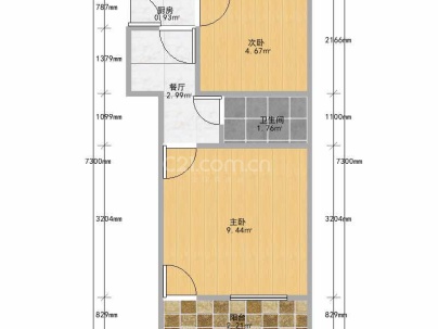 百里东路 1室 1厅 40平米