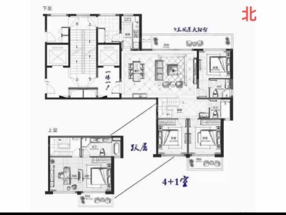 碧桂园珑悦(柏峰里) 4室 2厅 159平米