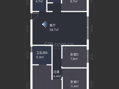 新希望玉锦麟 3室 2厅 114平米