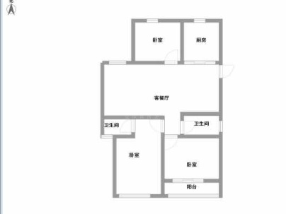 新希望玉锦麟 3室 2厅 118平米