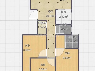 新京都家园 3室 2厅 138平米