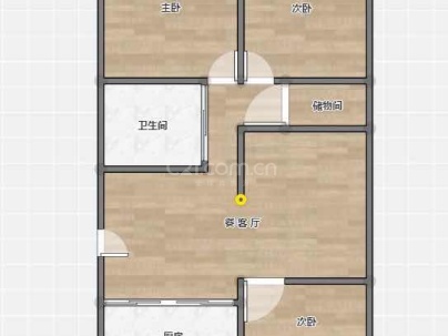 国盛大楼 3室 2厅 98.52平米