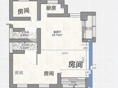 富悦江庭(上江村黄屿单元C-16地块) 4室 2厅 153平米