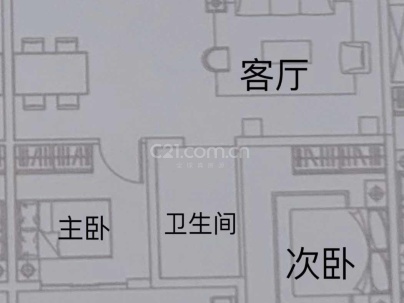 云川华庭 2室 2厅 84.92平米