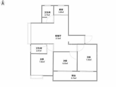 香桐湾（P01-14地块） 3室 2厅 139.61平米