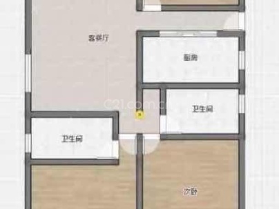 新塘东苑 3室 2厅 121平米