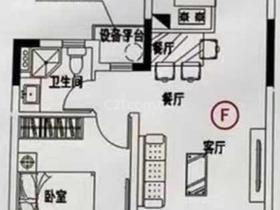 德政嘉园（德政安置房） 1室 1厅 60平米