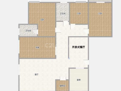 万康御园 4室 2厅 178平米