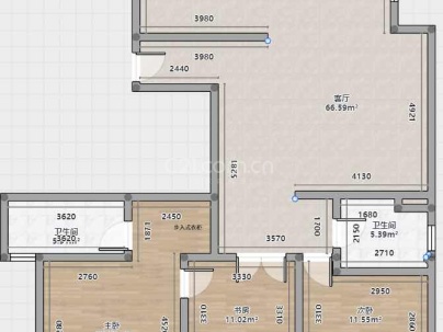 汇金锦园 3室 2厅 165平米