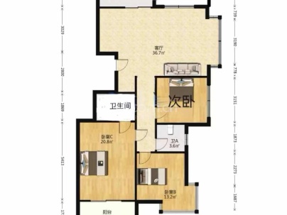 安堡锦园 4室 2厅 139平米