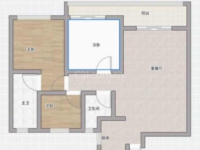 望悦江庭（开发区西单元C-16地块） 3室 2厅 103平米