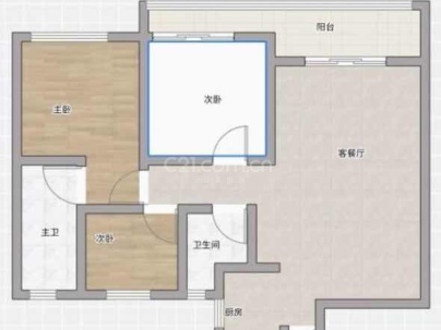 望悦江庭（开发区西单元C-16地块） 3室 2厅 103平米