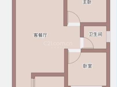 九山南苑 2室 1厅 82平米