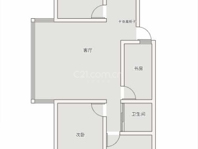 横河南新村 3室 2厅 121平米