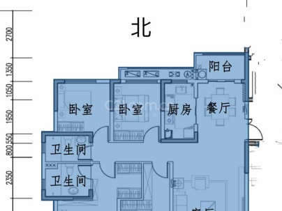 望馨园 3室 2厅 129平米