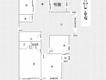 凯盛花园 4室 2厅 172平米