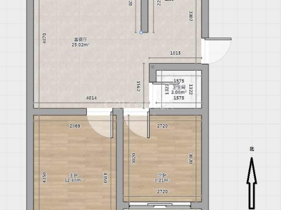 康裕大厦 3室 2厅 90平米