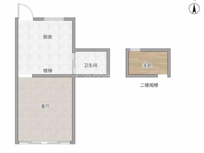 三官殿巷 1室 1厅 37平米