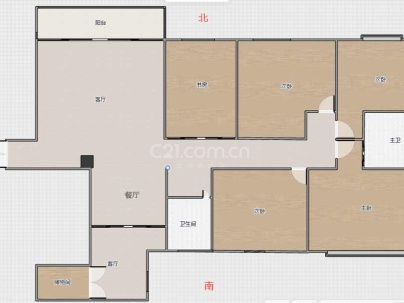 东明锦园 4室 2厅 189平米