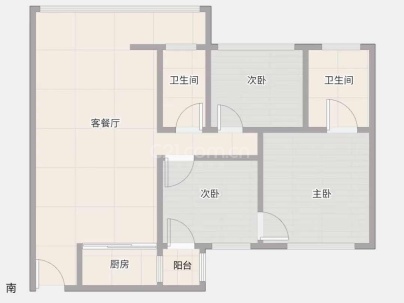 东明锦园 3室 2厅 140平米