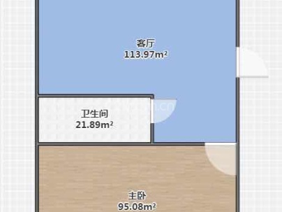 杨柳公寓 2室 1厅 58平米