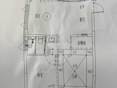 怡河佳苑 2室 1厅 91.75平米