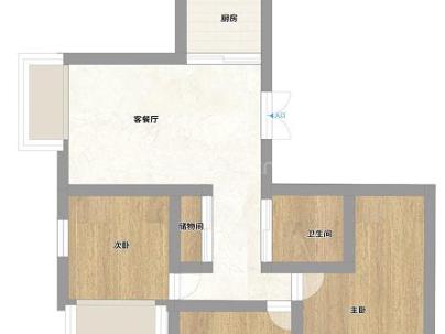 蒲中锦园 3室 2厅 107.6平米