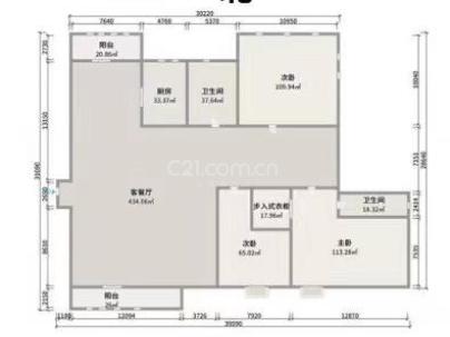 翠景佳苑 4室 2厅 154平米