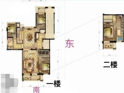 白麓城一期（紫玉庭） 4室 2厅 153平米