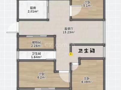 锦延家园 3室 2厅 122平米