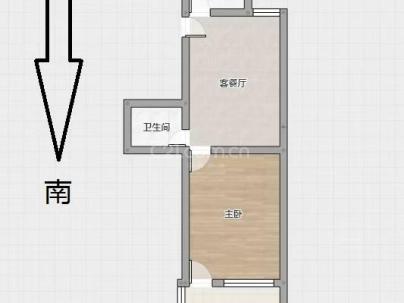 黄龙9区玉树 1室 1厅 53平米