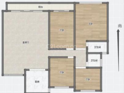 双桥小区 4室 2厅 130平米