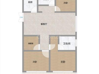 望金佳苑 3室 2厅 131平米