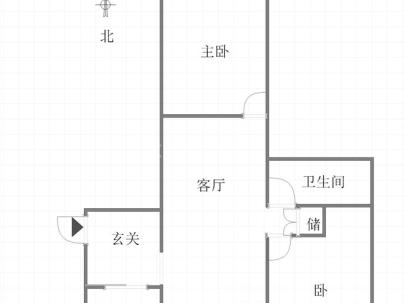 蝉街商厦 2室 1厅 74.5平米