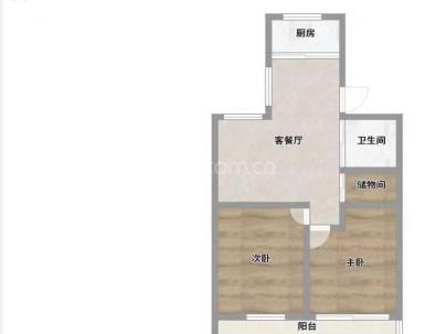 永诚公寓 2室 1厅 88.7平米